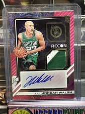 2023-24 Panini Recon - Rookie Jersey Autographs Jordan Walsh #RJA-JWS Pink /18  