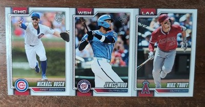 2026 Topps base cards 201-350 Pick from drop down list