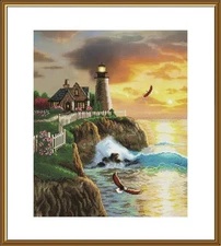 Creative Сross Stitch Embroidery Kit "A ray of hope" Nova Sloboda