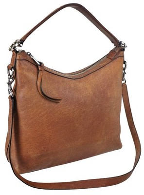 Authentic GUCCI Brown Miss GG Leather Shoulder Crossbody Two-Way Bag Italy