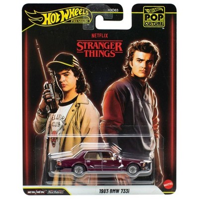 3台セット 1983  733i ホットウィール ポップカルチャー Hot Wheels Premium Pop Culture Stranger Things 1983 BMW 733i