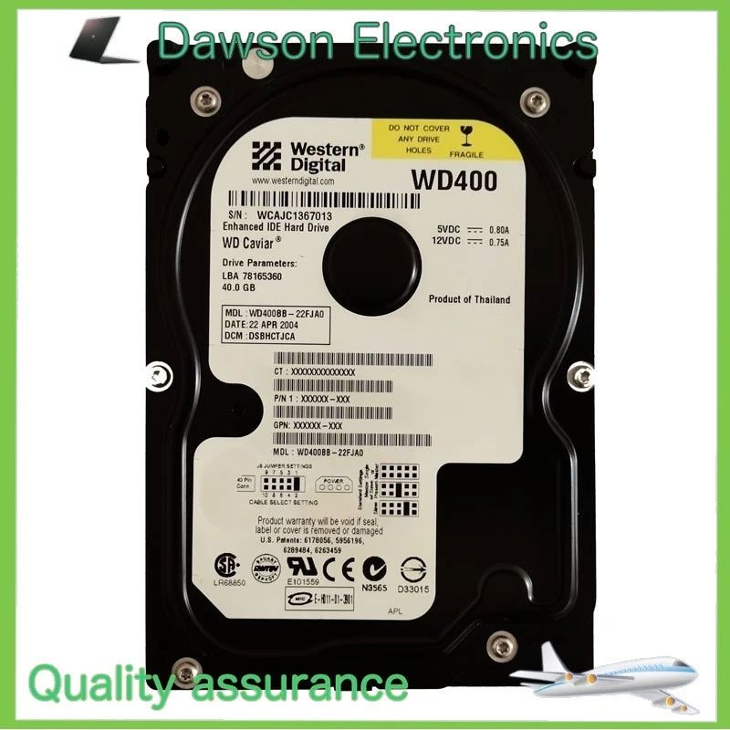 40 GB PATA/IDE/EIDE Internal Hard Disk Drives for sale - eBay