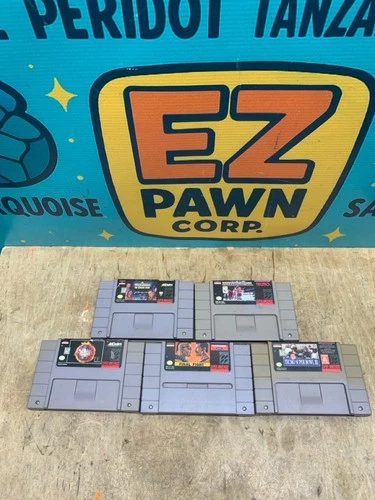 New Listing5 SNES Game Lot - Sport Game Bundle (E10048954)