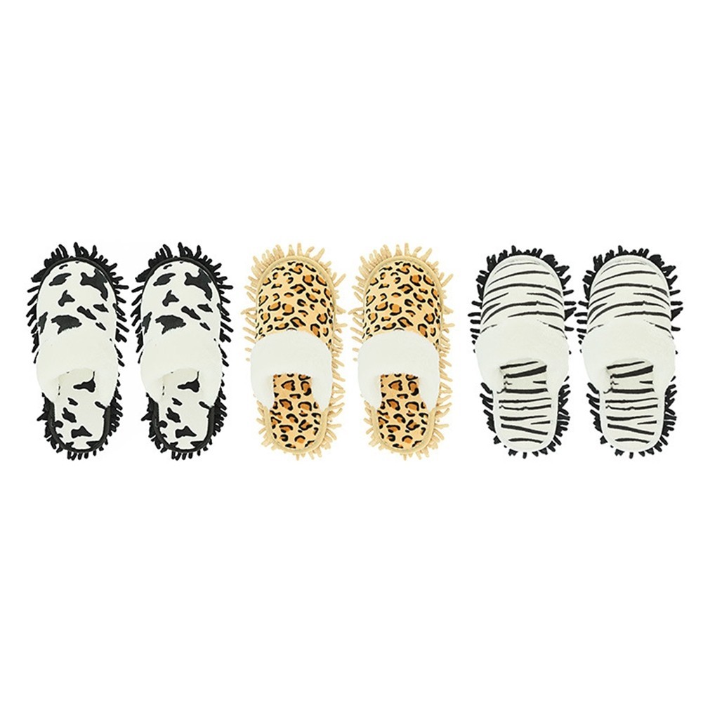 SAOLA Pantofole Mop Suola in Microfibra per Pulizia Pavimenti Rapida ed Efficace UK