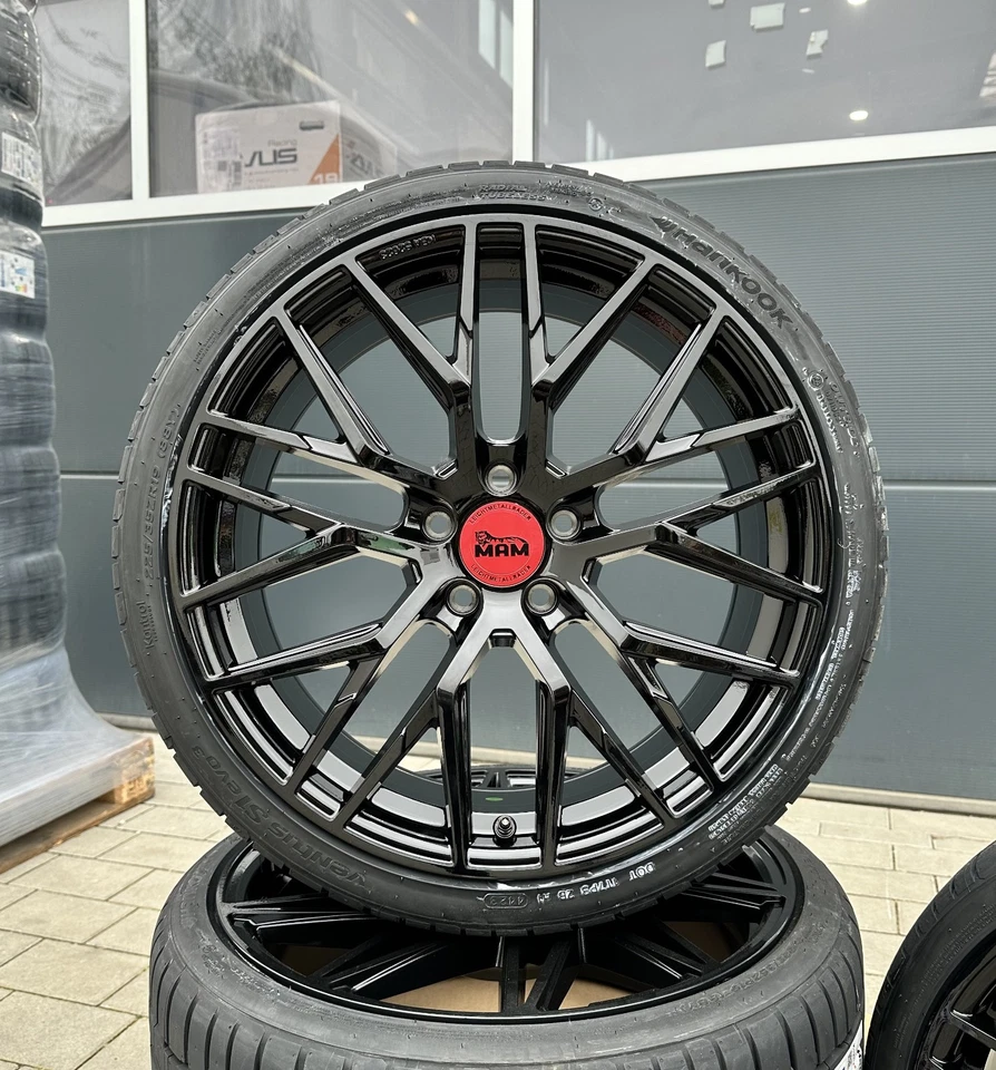 4x RS4 18 Zoll Hankook Winterreifen 235 Kompletträder für Skoda Superb 3 3T - Bild 3 von 4