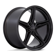 19x11 Foose F175 Cf8 Matte Black Wheels 5x120 43mm Set Of 4