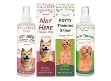 Pet Not Here and Potty Training Aid, Essential Potty Spray for Puppies - Dog Spr