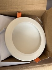 Downlight 14.4cm Round 12W LED Matt White, Glassless