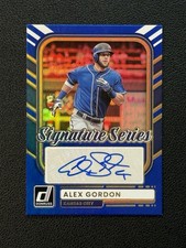 🔥2026 Panini Donruss Alex Gordon Signature Series Blue /75 Auto Royals PL🔥