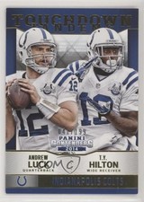 2014 Panini Contenders Touchdown Tandems Gold /199 Andrew Luck TY Hilton #13 1x9