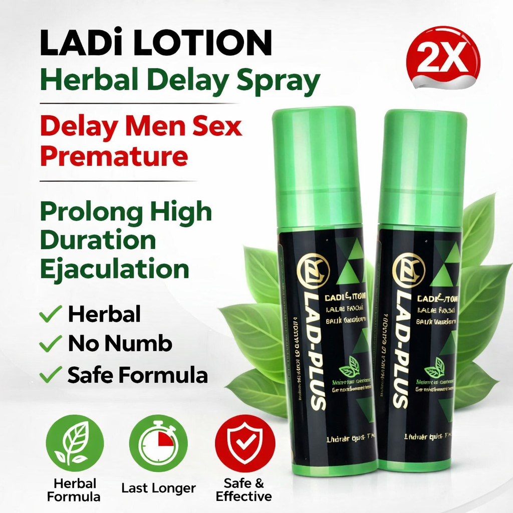 2X LADi LOTION Herbal Delay Men Sex Premature Prolong High