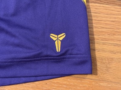 New XXL Nike Kobe Dri-Fit Basketball Shorts Purple Gold Yellow