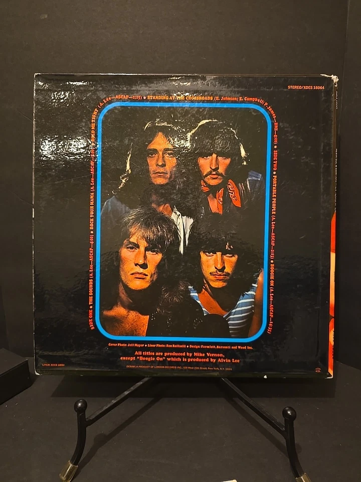 Alvin Lee & Company LP Record Ten Years After Vinyl 33 Deram XDES 18064 VG+/VG - Image 3 of 4