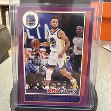 2021-22 Panini NBA Hoops - Stephen Curry #18 Purple