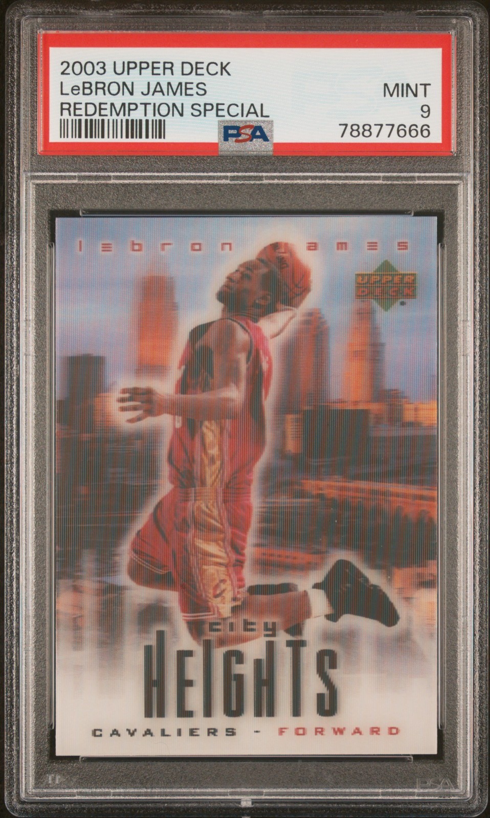 LeBron James 2003 Upper Deck Redemption Special Price Guide
