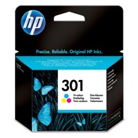 Hp CH562EE / 301 Original Druckerpatrone Farbig (Cyan, Magenta, Gelb)