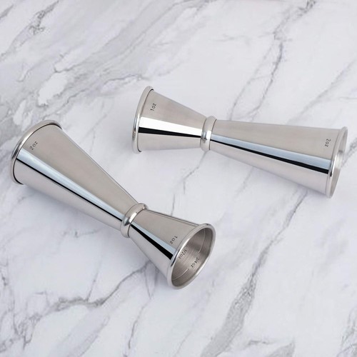 Briout Jigger für Barkeeper, doppelt, japanischer Premium Edelstahl 2 Unzen - Bild 3 von 5