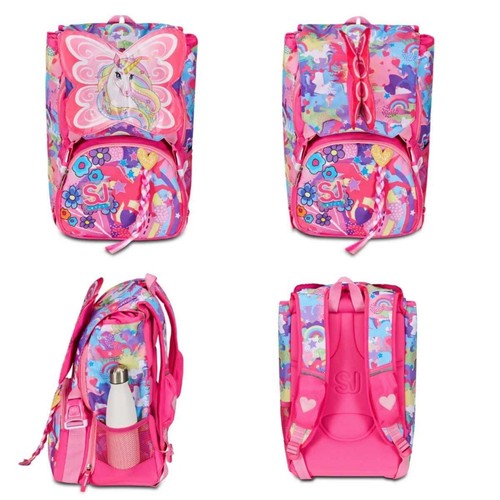 ZAINO SJ ELEMENTARE CON ASTUCCIO UNICORNO BIMBA PROMOZIONE ORIGINALE SEVEN - Foto 2 di 2