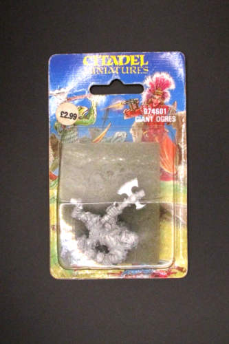 OOP Citadel / Warhammer Metal Chaos C23 Giant Ogres Skrag The Slaughterer BNIB
