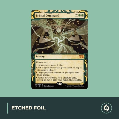 MTG | Primal Command | STRIXHAVEN | NM | JPN | SHOWCASE | FOIL ETCHED | MAGIC 