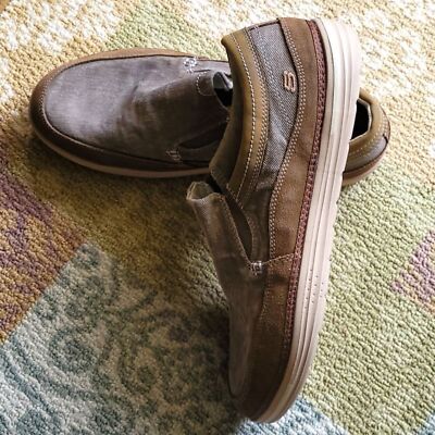 Skechers Landen - Stellar Slip on loafer in brown. Size 13  display picture 1