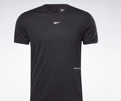 Reebok Les Mills Premier Tee Men's Size Medium Black
