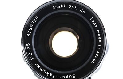 Exc+5] Pentax Super Takumar 35mm f/2 Wide Angle Lens for M42 From