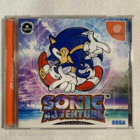 Dreamcast DC Sonic Adventure SEGA 1998 3D Action game Japan used