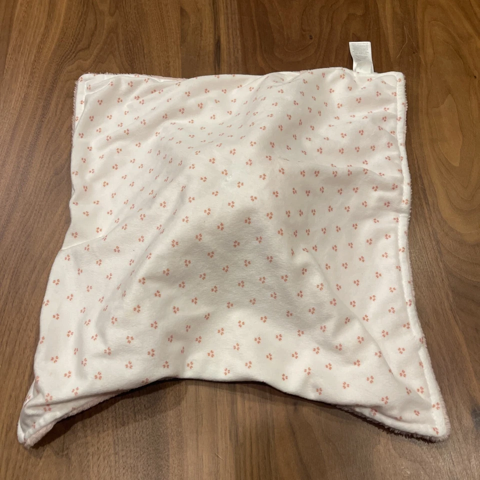 Manta de seguridad Carters Pink Fox Lovey bebé muñeca de peluche ciervo guardería EXCELENTE ✨ Foto 4 de 4