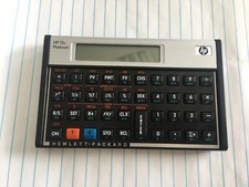 Hewlett Packard HP 12c Financial Calculator With Case Sleeve