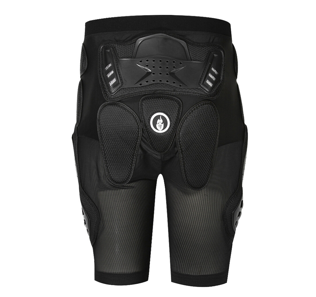 WOSAWE Motorcycle Full Armor Jacket Chest Protector Impact Shorts Glove
