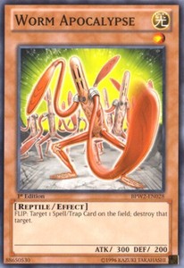 Worm Apocalypse - BPW2-EN028 - Common - 1st Edition x3 - Near Mint