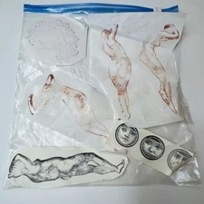 Cling Rubber Stamps Renascence Body Art Victorian