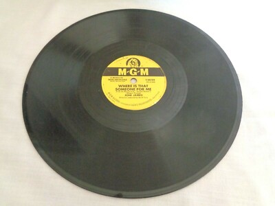Joni James Where Is That Someone For Me & The Moment I Saw You #12020-78 Record