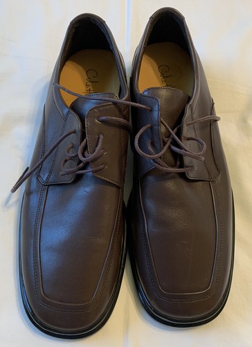 Sz 12m Dress Shoes Brown Leather Shoes 
