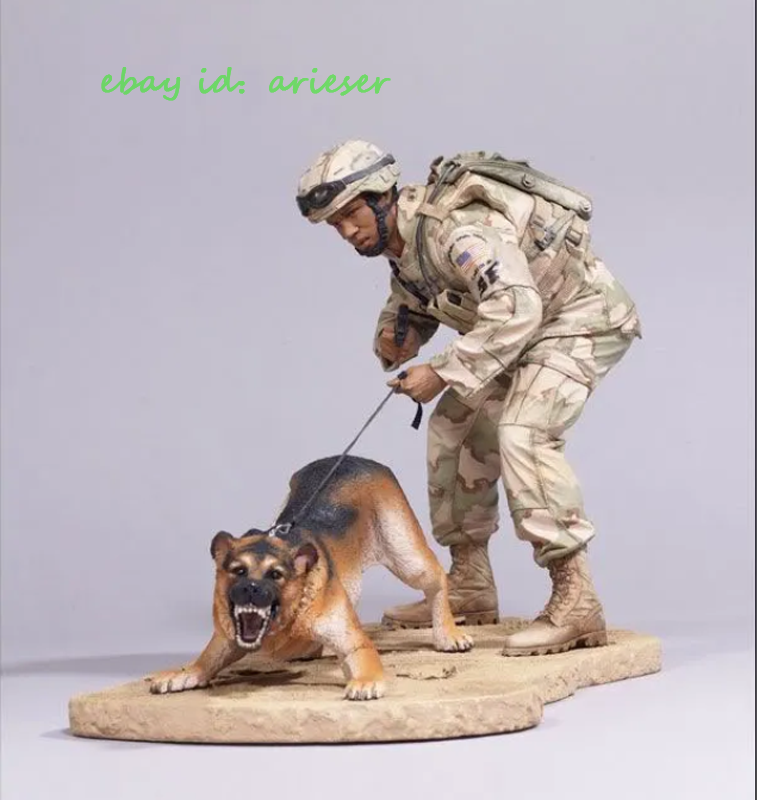マクファーレン ミリタリーシリーズ3 空軍K-9ハンドラー Mcfarlane'S Military Series3 Air Force Security Forces K-9 Handler