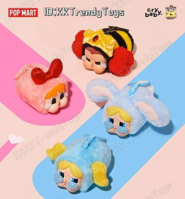 CRYBABY Powerpuff Girls Series Vinyl Face Plush Toy Confirmed