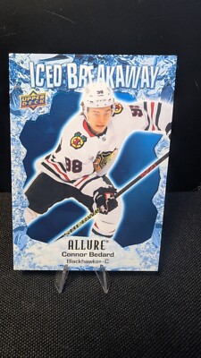 2023-24 Upper deck Allure Hockey Connor Bedard Iced Breakaway