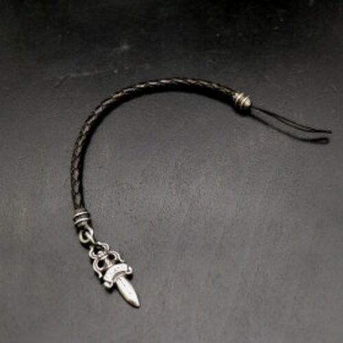 【ジャンク】クロムハーツ フォンストラップ CHROME HEARTS（クロムハーツ） 銀座店 インボイス付き クロス フォン