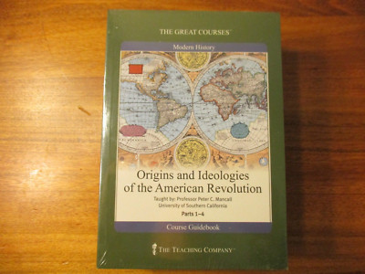 Great Courses: Origins and Ideologies of the American Revolution. (8) DVD Set.