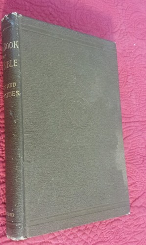 A Handbook of the Bible Facts and Curioisities by Rev William Turner 1894 1st - Imagen 2 de 11