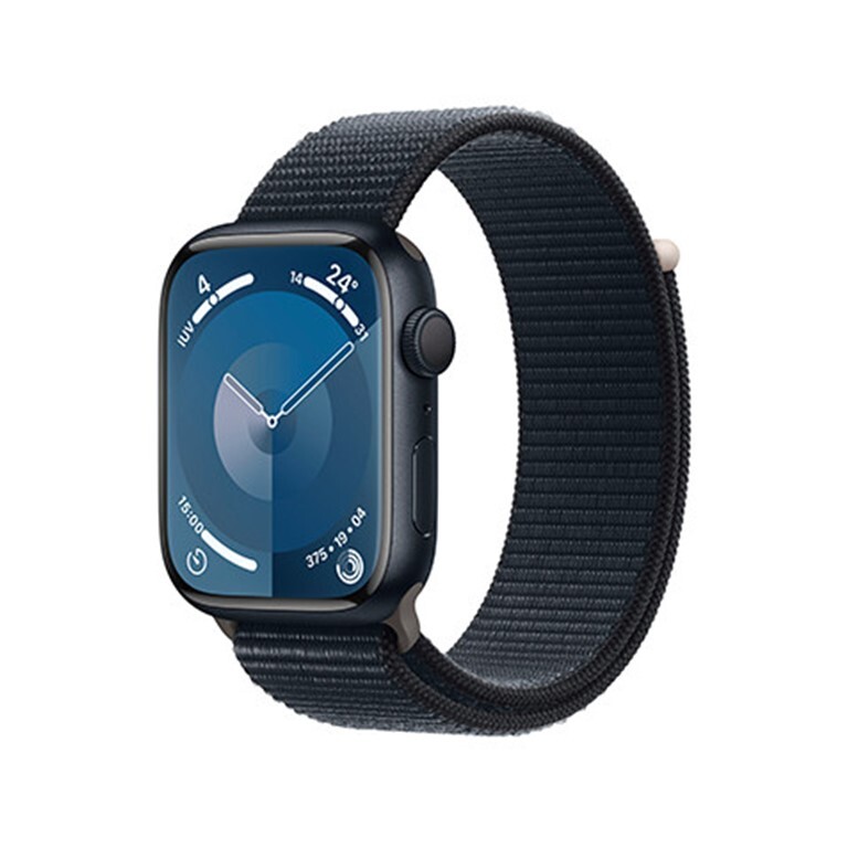 Apple Watch Series 9 GPS + Cellular 45mm - Midnight Aluminium Case - Midnight Sp