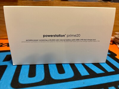 Morphie Powerstation Prime 20 Portable 20,000 mAh Fast Charger USB-C, New