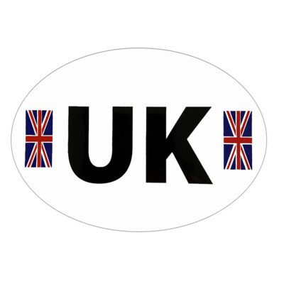 UK Aufkleber Europa Euro Auto Van Vinyl wetterfest selbstklebend Identität Reise
