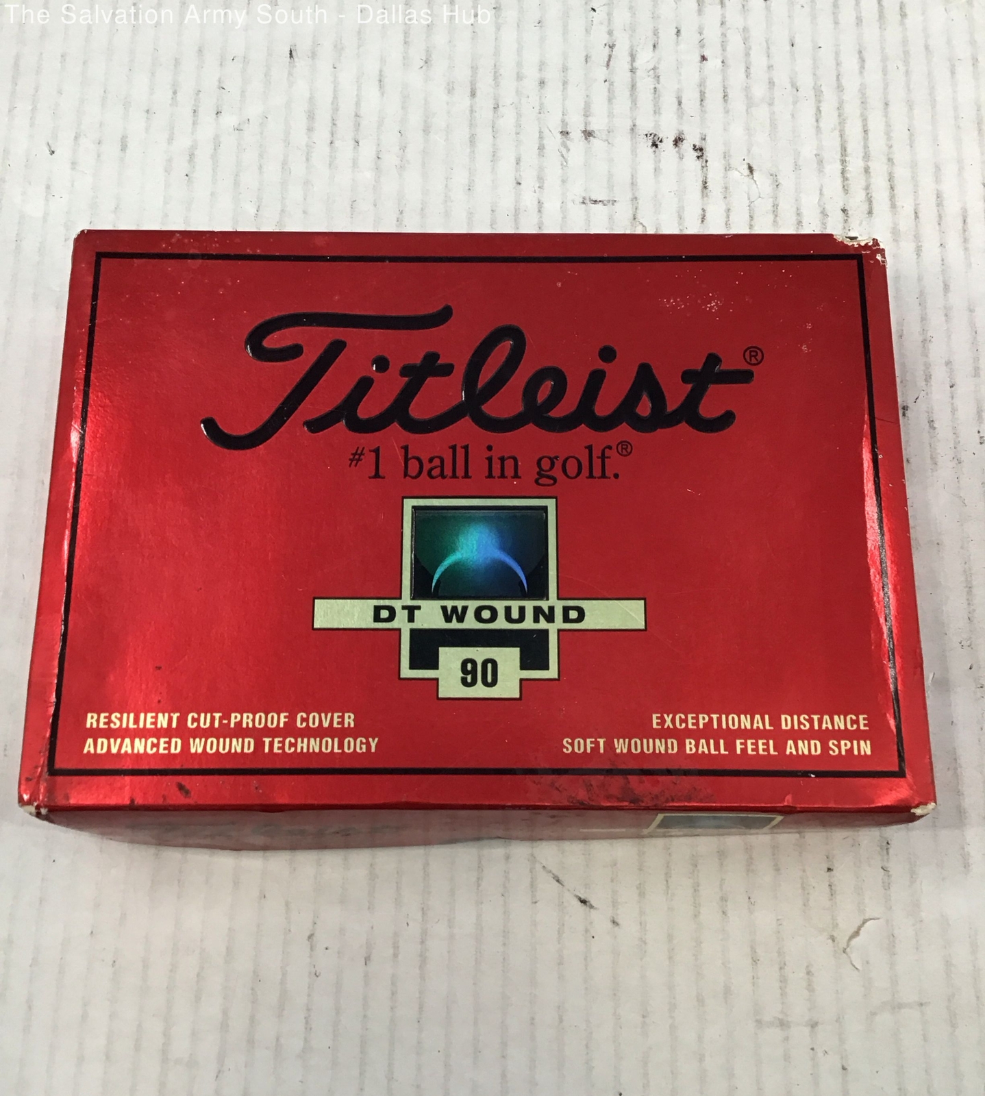 Titleist DT Wound 90 Golf Balls GE Logo New Open Box eBay