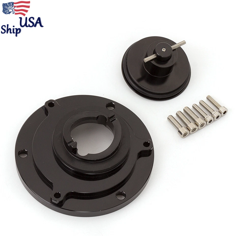 Cubierta del tanque de tapa de combustible CNC de aluminio sin llave para Speed Triple 1050 2005-09 2010 Foto 4 de 4