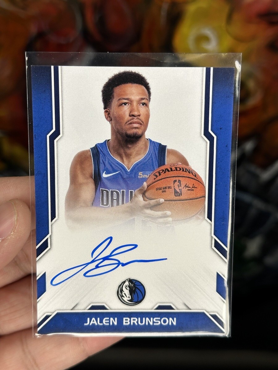 2018-19 Donruss Jalen Brunson Next Day On Card Auto Rookie SSP