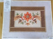 Acorns  Autumn Floweres HP Needlepoint canvas