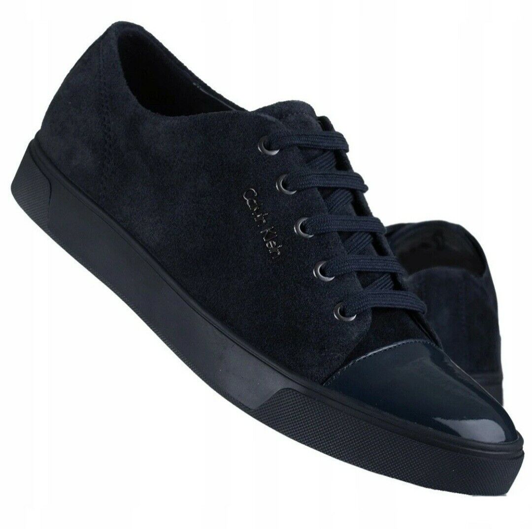 Meesterschap anders Poort Calvin Klein Herren Napoleon Trainers ,O10997,Dark Blue ,New | eBay