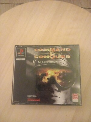 Command & Conquer Teil 1 Der Tiberiumkonflikt PlayStation 1 Ps1 Spiel Sony
